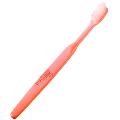 Elgydium Clinic 25/100 Semi-Hard Toothbrush Χειροκίνητη Οδοντόβουρτσα Μέτρια προς Σκληρή 1 Τεμάχιο - Πορτοκαλί